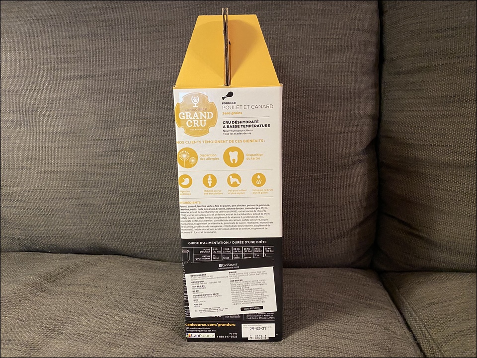 Canisource Grand Cru dog dried food review