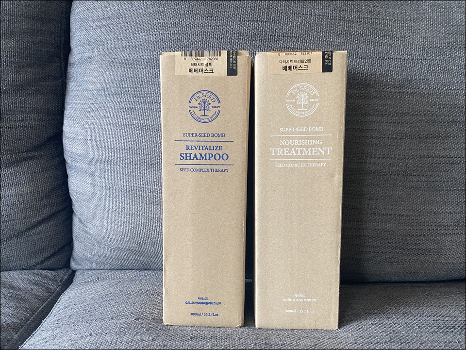 Dr. SEED Super Seed Bomb Shampoo and Treatment review