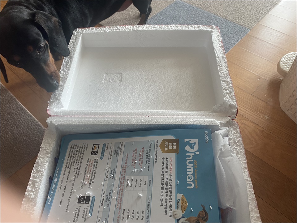 Goobne Dhuman Dog frozen food review