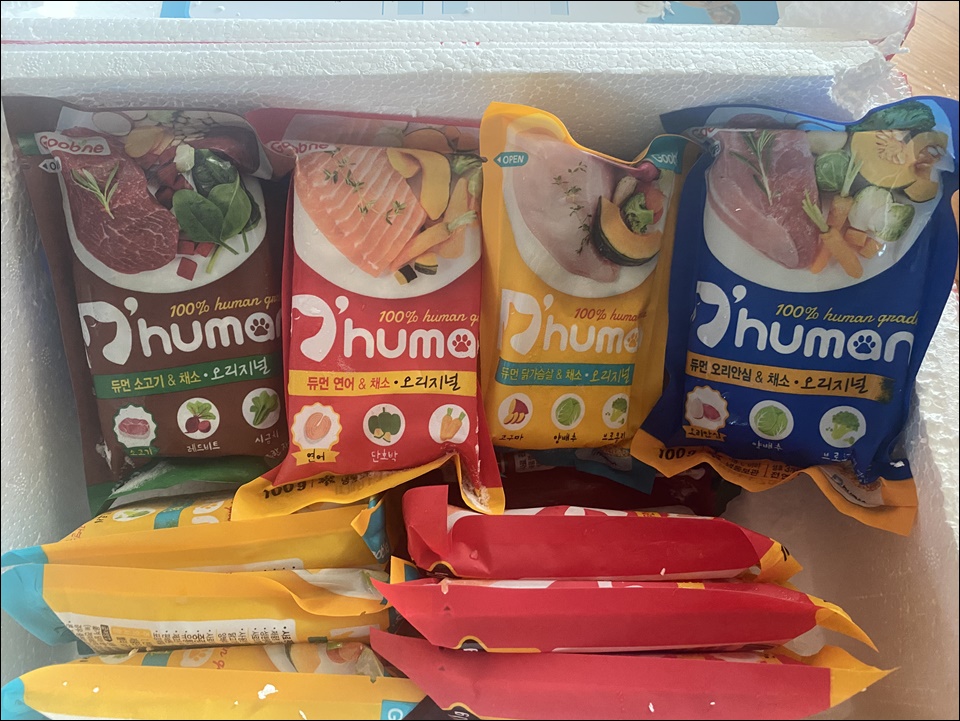 Goobne Dhuman Dog frozen food review