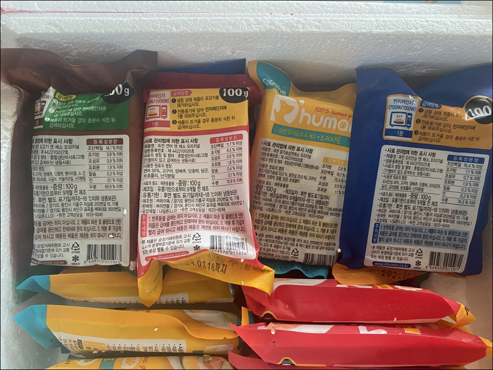 Goobne Dhuman Dog frozen food review