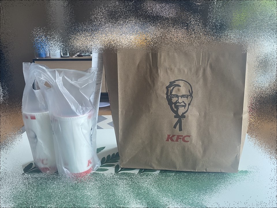 KFC Double Cheese Bacon Burger review in Korea