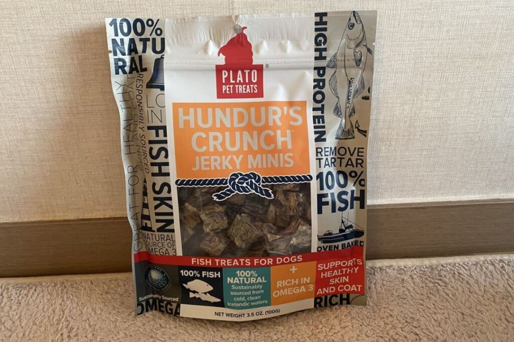 Plato Hundur's Crunch Jerky Minis Dog Treats review