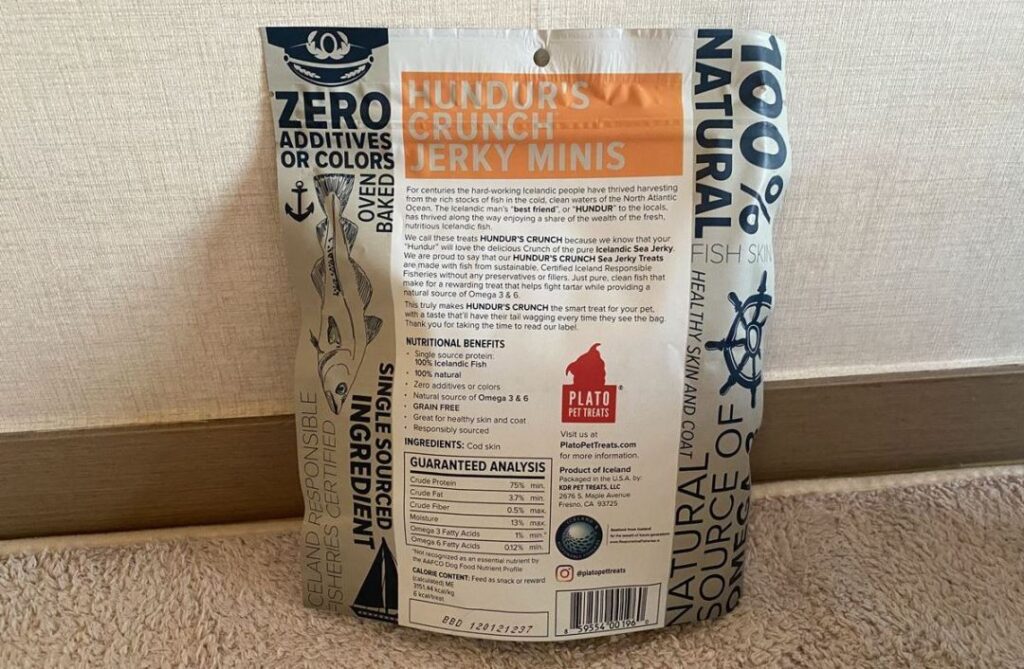 Plato Hundur's Crunch Jerky Minis Dog Treats review