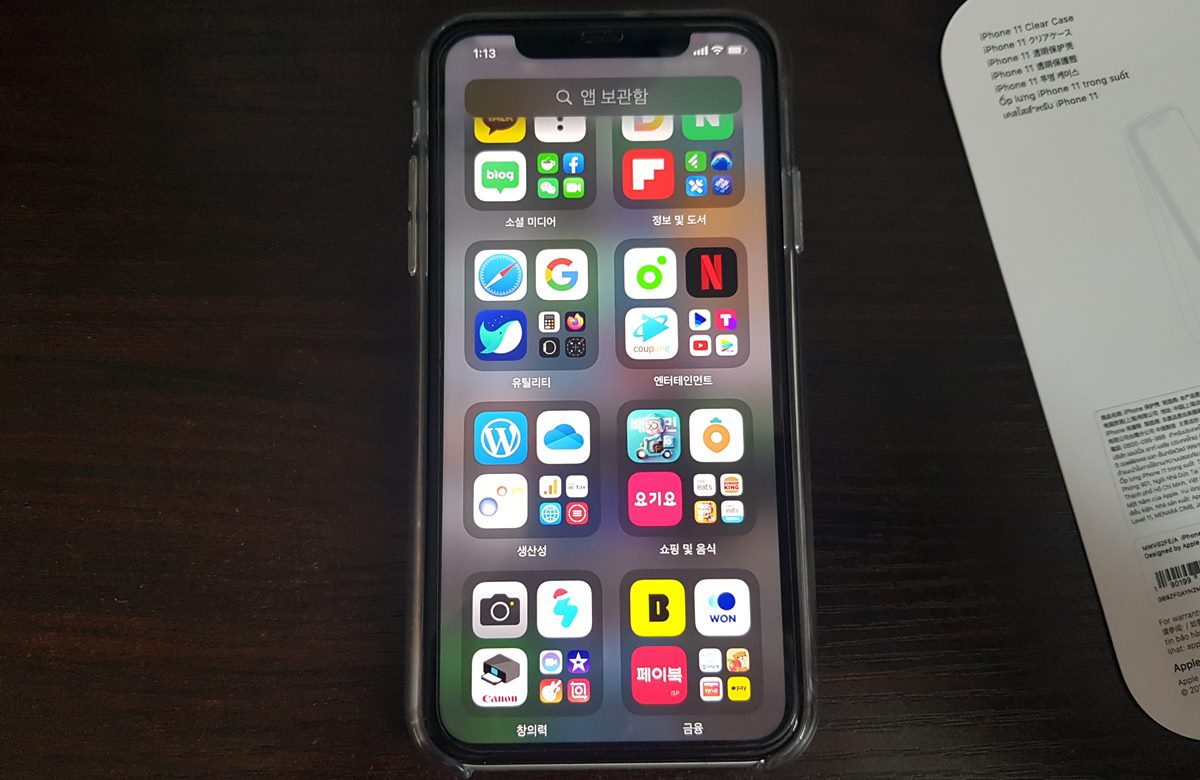 Apple iphone 11 clear case review
