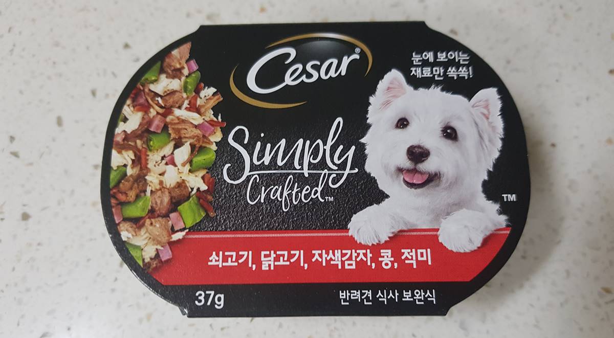 Cesar Simply Crafted Dog food