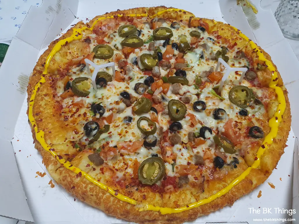 PapaJohns Double Hot and Spicy Mexican Pizza Review