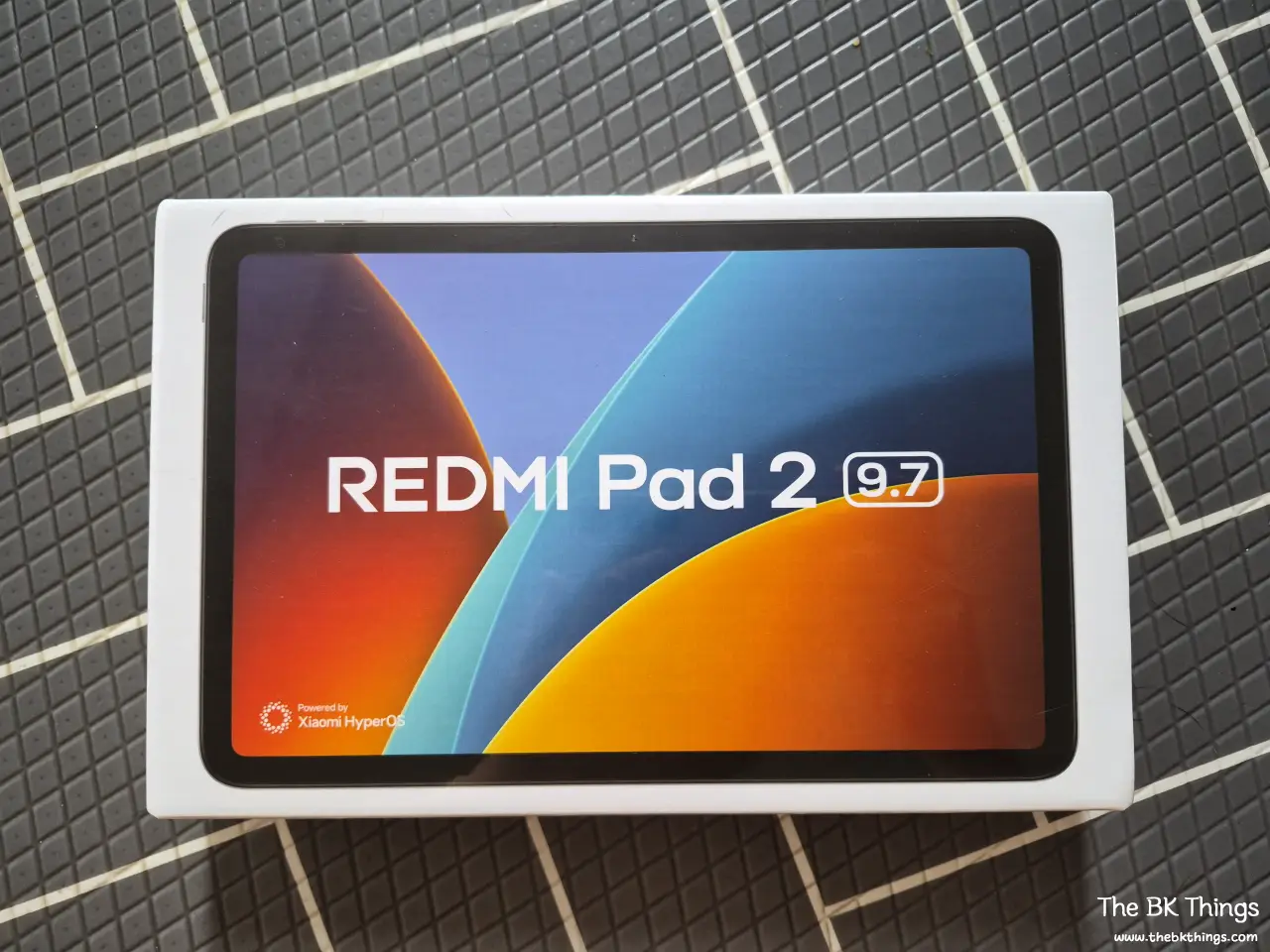 Redmi Pad 2 9.7 unboxing - retail box