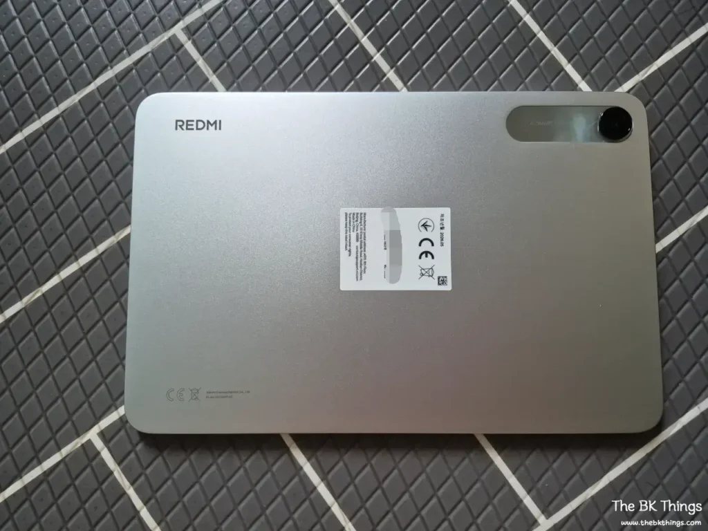 Redmi Pad 2 9.7 exterior design and build